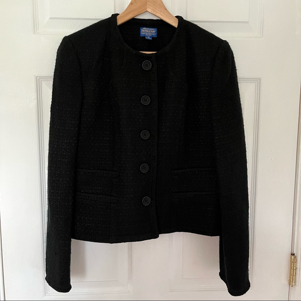 Pendleton tweed blazer